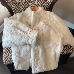 Genuine Rabbit Fur Coat